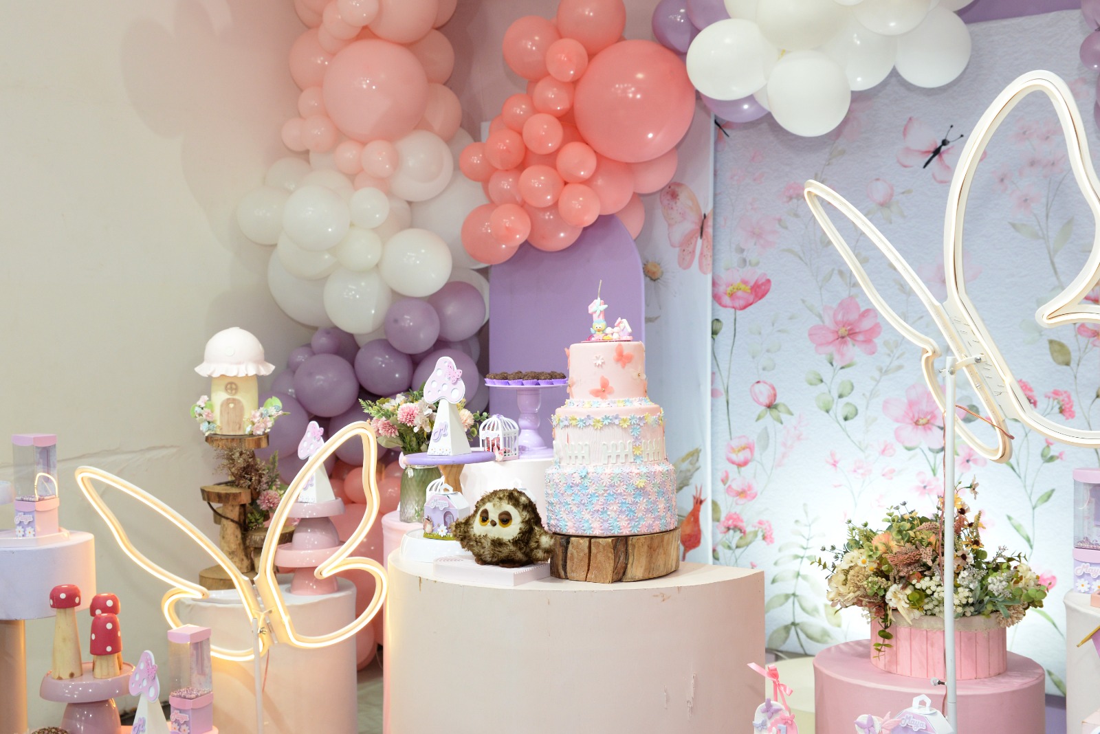 Decoração com balões